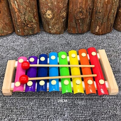 Jouet en Bois - WoodenToys™ - Xylophone - Douceur d'Ange