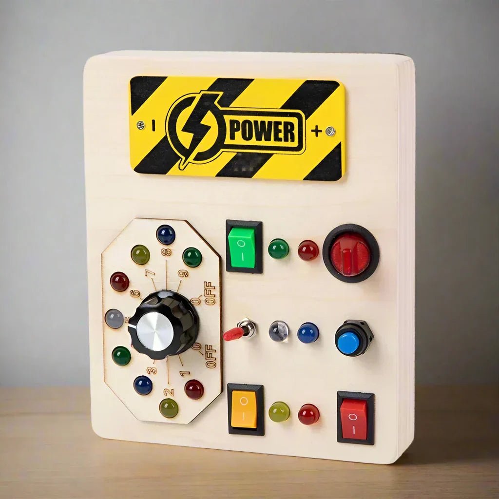 Tableau Montessori - BusyBoardCircuit™ - Bande - Douceur d'Ange